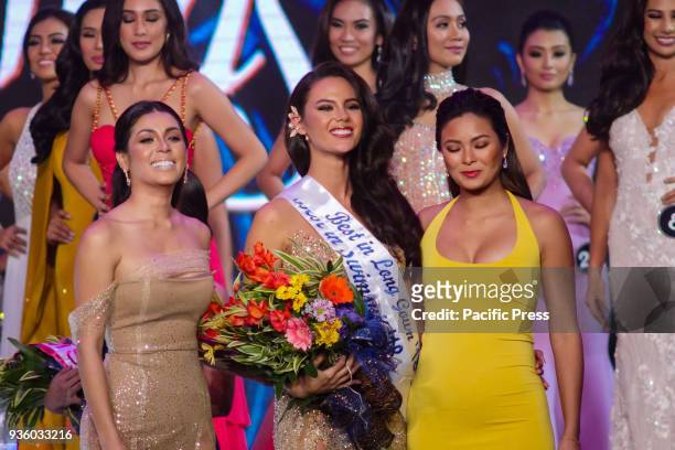 Catriona Gray also won best in long gown and swimsuit during the Bb. Pilipinas 2018. Binibining Pilipinas 2018 was the 55th edition of Binibining...