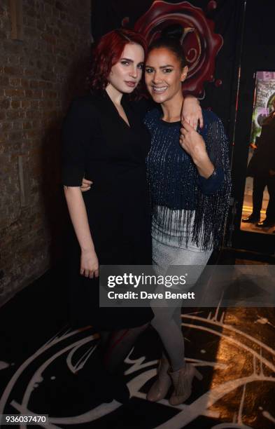 Nikita Andrianova and Estelle Rubio attend The Perfumer's Story evening of Scentsory delights hosted by Aures London & Azzi Glasser at Sensorium on...