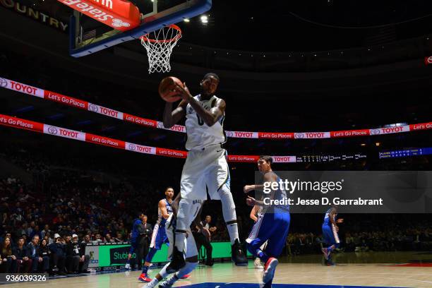 Of the Philadelphia 76ers against the Memphis Grizzlies at Wells Fargo Center on March 21, 2018 in Philadelphia, Pennsylvania NOTE TO USER: User...