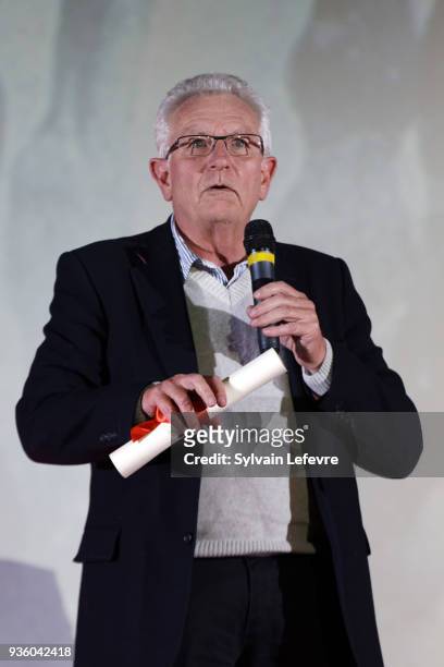 Keith Scholey attends opening ceremony during Valenciennes Film Festival on March 21, 2018 in Valenciennes, France.