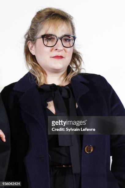 Marilou Berry attends opening ceremony during Valenciennes Film Festival on March 21, 2018 in Valenciennes, France.