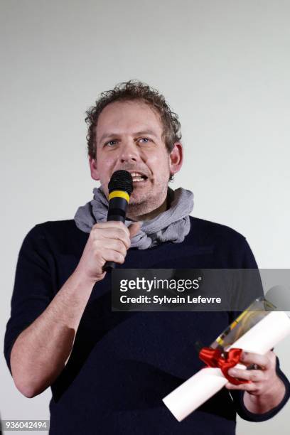 Pascal Colson attends opening ceremony during Valenciennes Film Festival on March 21, 2018 in Valenciennes, France.