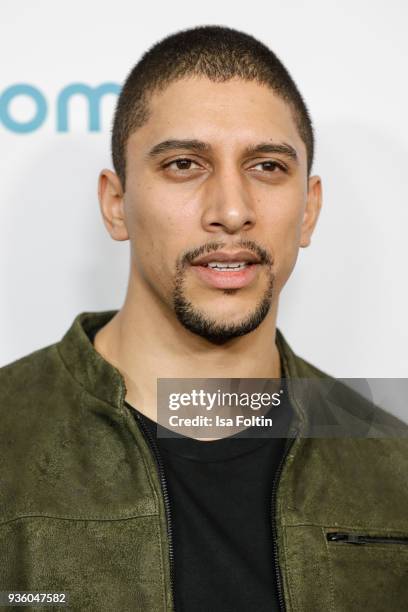 German singer Andreas Bourani during the 'jerks' premiere at Zoo Palast on March 21, 2018 in Berlin, Germany.
