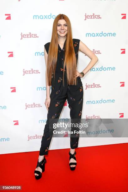 Candidate Klaudia Giez during the 'Jerks' premiere at Zoo Palast on March 21, 2018 in Berlin, Germany.