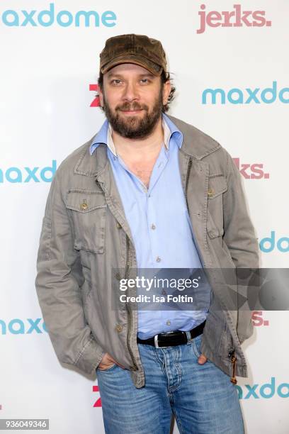 German presenter and actor Christian Ulmen during the 'Jerks' premiere at Zoo Palast on March 21, 2018 in Berlin, Germany.