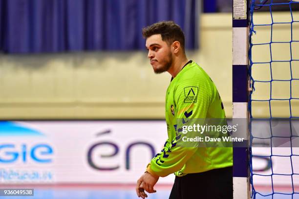 Samir Bellahcene of Massy during the Lidl Starligue match between Massy and Ivry on March 21, 2018 in Massy, France.