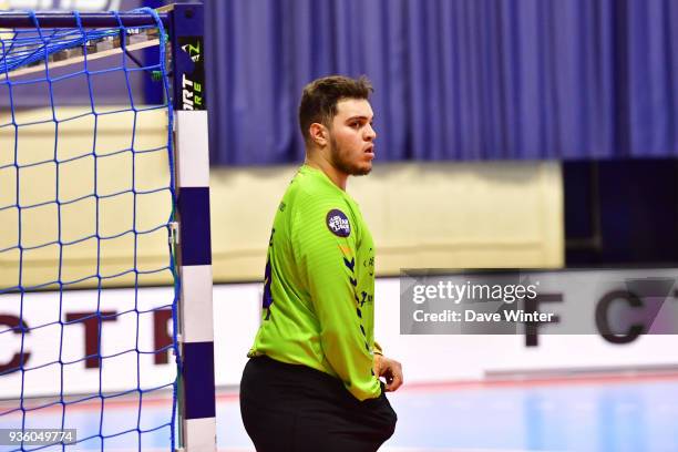 Samir Bellahcene of Massy during the Lidl Starligue match between Massy and Ivry on March 21, 2018 in Massy, France.