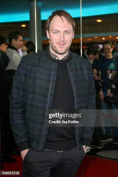 German actor Martin Stange during the 'Jerks' premiere at Zoo Palast on March 21, 2018 in Berlin, Germany.