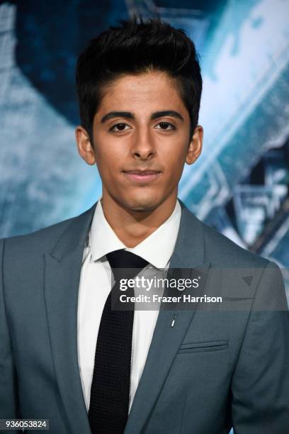 Karan Brar attends Universal's "Pacific Rim Uprising" premiere at TCL Chinese Theatre IMAX on March 21, 2018 in Hollywood, California.