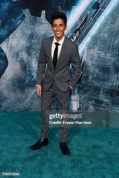 Karan Brar attends Universal's "Pacific Rim Uprising" premiere at TCL Chinese Theatre IMAX on March 21, 2018 in Hollywood, California.