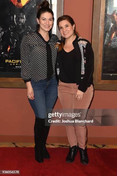 Guests attend Universal Pictures hosts a Los Angeles Special Screening of Pacific Rim Uprising on Monday, March 19 with special guests William Valdes...