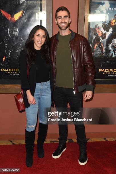 Guests attend Universal Pictures hosts a Los Angeles Special Screening of Pacific Rim Uprising on Monday, March 19 with special guests William Valdes...