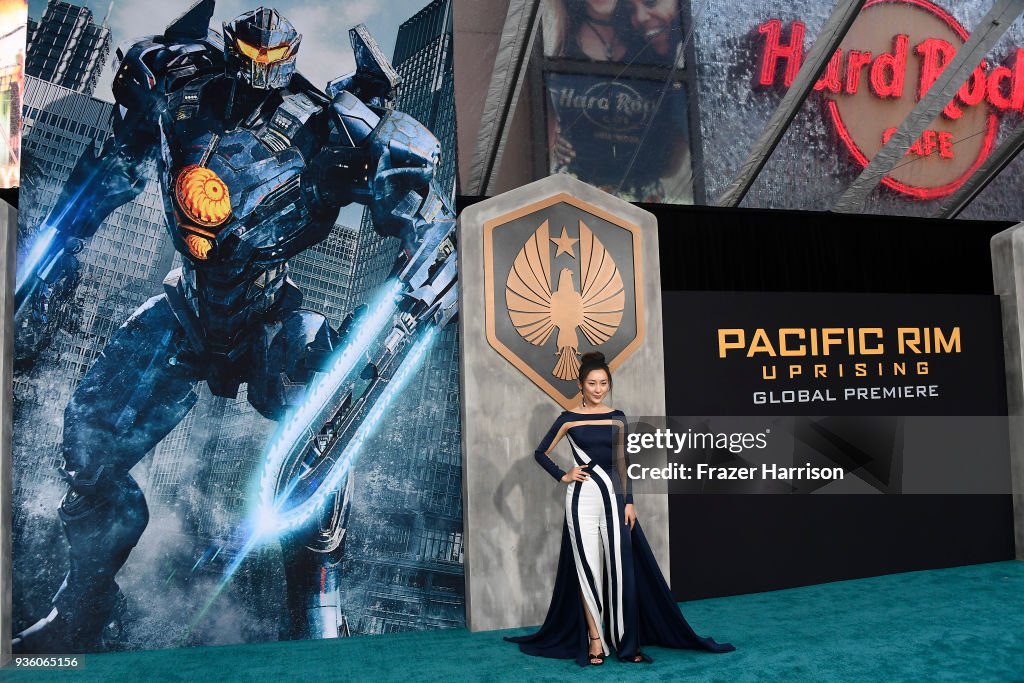 Pacific Rim Acotor Actor Lily Ji attends Universal's