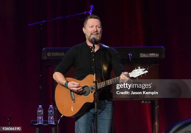 Craig Morgan performs at Ryman Auditorium on March 21, 2018 in Nashville, Tennessee.