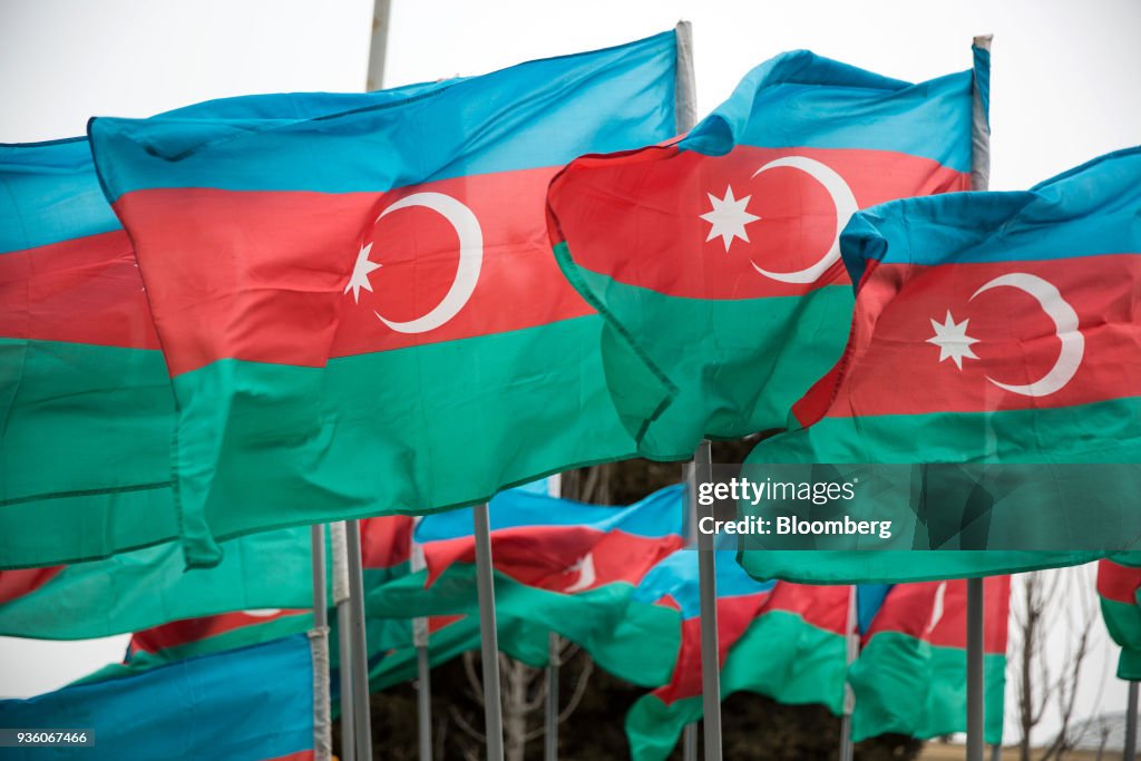 Oil Operations on the Outskirts of Baku