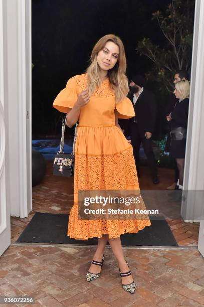 Annabelle Fleur attends FENDI x Flaunt Celebrate The New Fantasy Issue at Casa Perfect on March 21, 2018 in Beverly Hills, California.