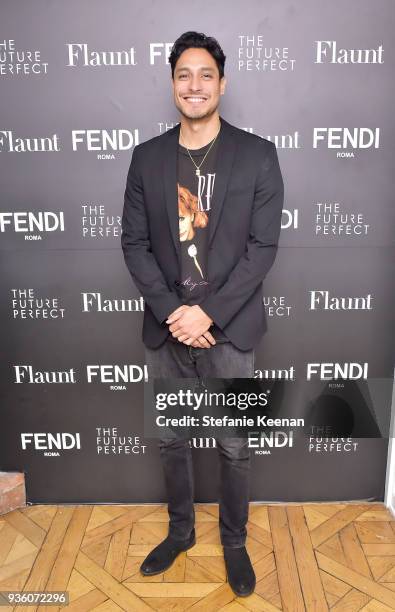 Carlos Maranda attends FENDI x Flaunt Celebrate The New Fantasy Issue at Casa Perfect on March 21, 2018 in Beverly Hills, California.