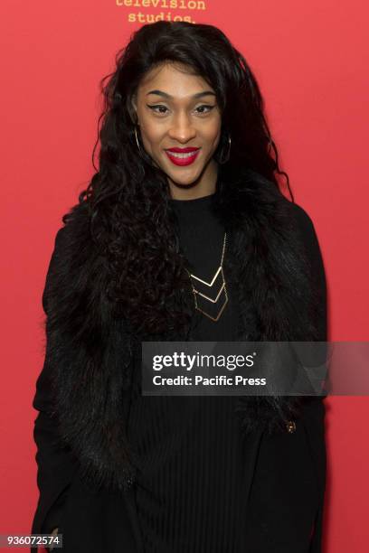 Rodriguez attends FX The Americans season 6 premiere at Alice Tully Hall Lincoln Center.