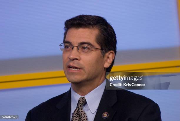 Congressman Xavier Becerra speaks during the Characters Unite National Town Hall at the NEWSEUM on December 2, 2009 in Washington, DC.