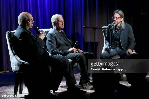 Singer/songwriter Billy Vera and director Alan Swyer speak with GRAMMY Museum Executive Director Scott Goldman at Reel To Reel: Harlem To Hollywood...