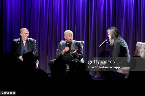 Singer/songwriter Billy Vera and director Alan Swyer speak with GRAMMY Museum Executive Director Scott Goldman at Reel To Reel: Harlem To Hollywood...