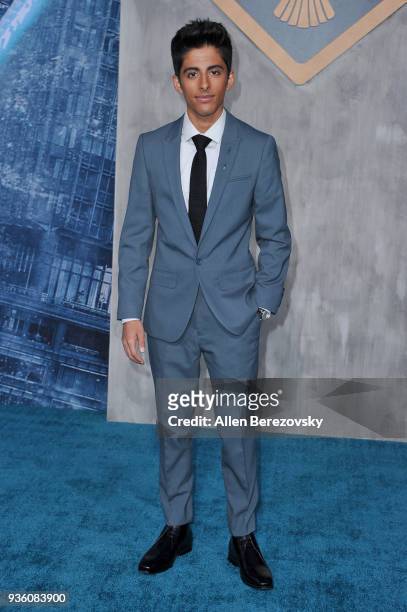 Karan Brar attends the premiere of Universal's "Pacific Rim Uprising" at TCL Chinese Theatre IMAX on March 21, 2018 in Hollywood, California.