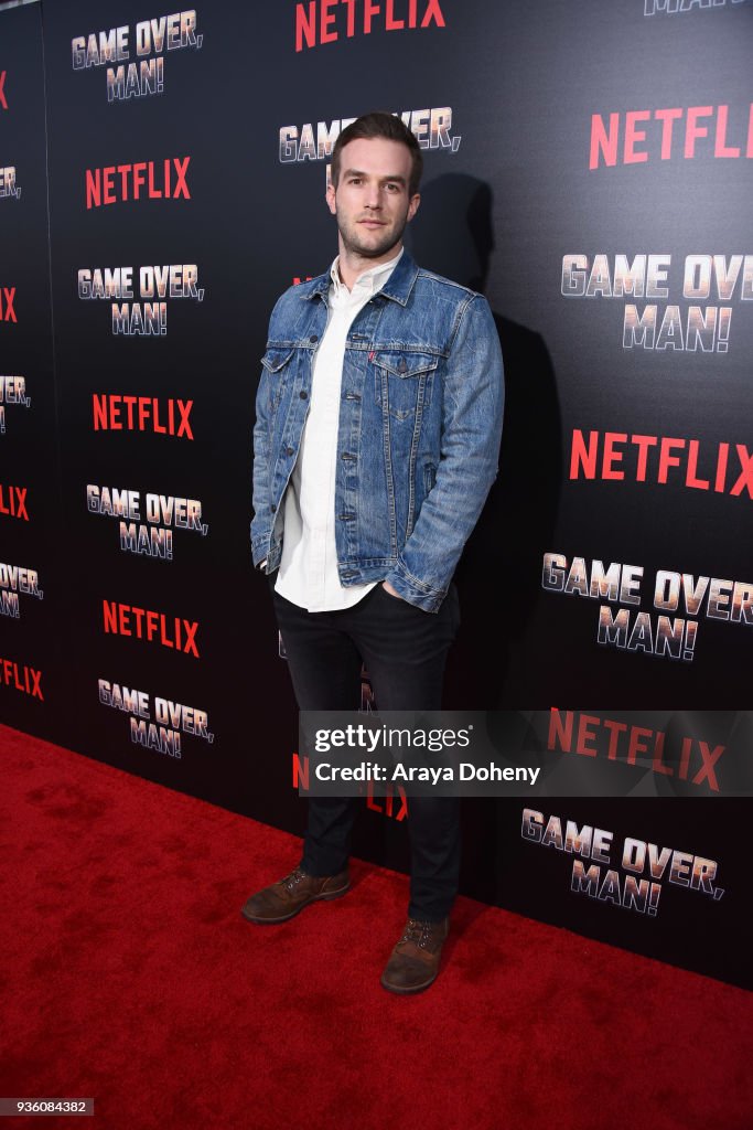 Premiere Of Netflix's "Game Over, Man!" - Red Carpet
