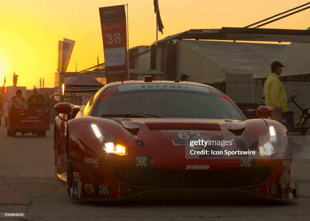 AUTO: MAR 17 Twelve Hours of Sebring