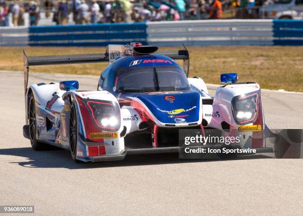 United Autosports Drivers Phil Hanson, Bruno Senna & Paul Di Resta during 12 hours of Seabring Race on March 17 2018, at Sebring International...