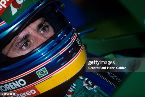 Roberto Moreno, Jordan-Ford 191, Grand Prix of Italy, Autodromo Nazionale Monza, 08 September 1991.