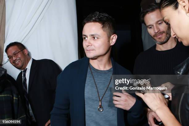 Actor Arturo Castro during the Founder + CEO Tarik Sansal Invites You to Celebrate the Launch of ROMIO at NoMad Hotel Rooftop on March 21, 2018 in...