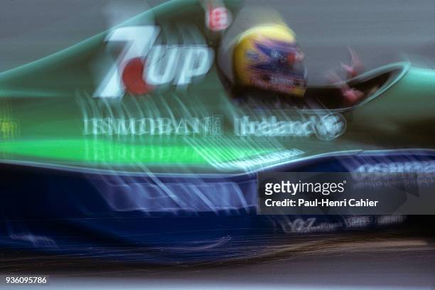 Roberto Moreno, Jordan-Ford 191, Grand Prix of Portugal, Autodromo do Estoril, 22 September 1991.