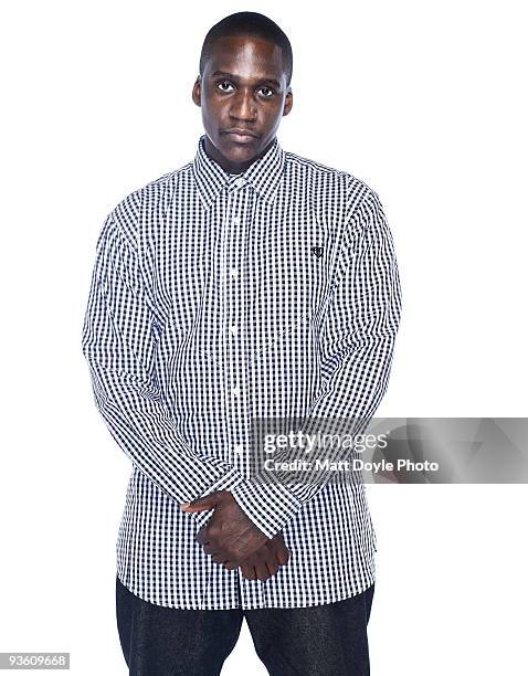 Rapper Malice of Clipse poses at a portrait session for Complex Magazine in 2009.