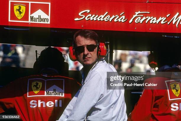Luca di Montezemolo, Grand Prix of Italy, Autodromo Nazionale Monza, 13 September 1998. Luca di Montezemolo, former Ferrari team manager, former...