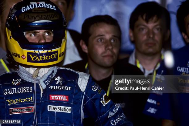 Nick Heidfeld, Prost-Peugeot AP03, Grand Prix of Belgium, Circuit de Spa-Francorchamps, 27 August 2000.