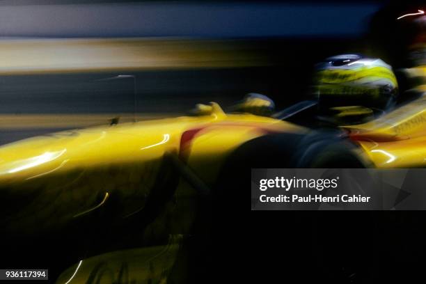 Giancarlo Fisichella, Jordan-Peugeot 197, Grand Prix of Brazil, Autodromo Jose Carlos Pace, Interlagos, Sao Paolo, 30 March 1997.