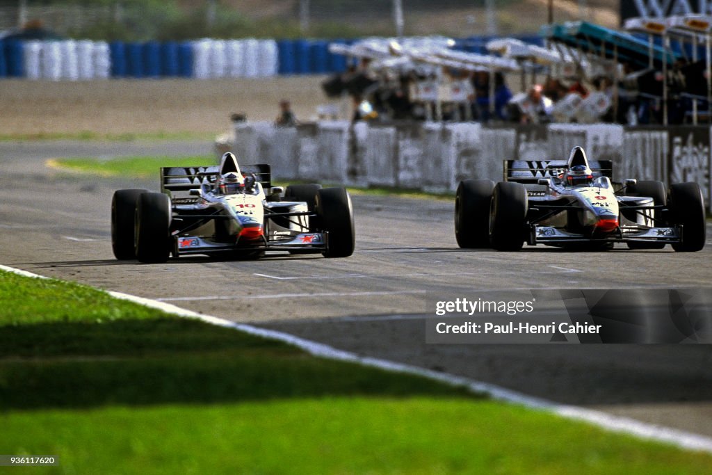 David Coulthard, Mika Hakkinen, Grand Prix Of Europe