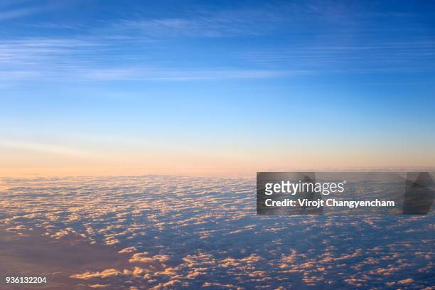 above the cloud - above the clouds stock pictures, royalty-free photos & images