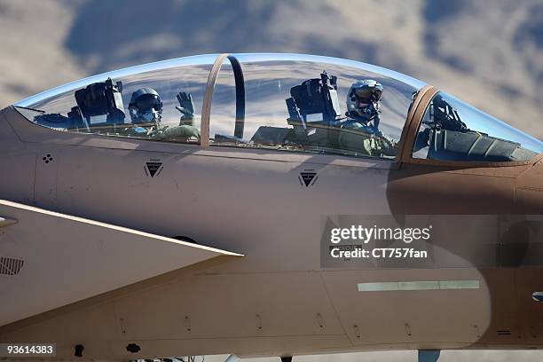 air force piloti di caccia - navigator foto e immagini stock
