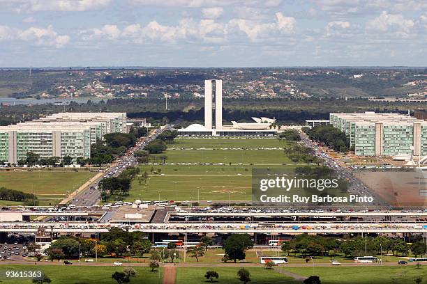 ministerios - distrito federal brasilia bildbanksfoton och bilder