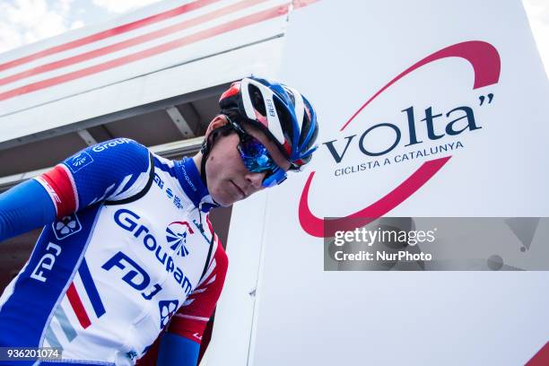 David of GROUPAMA FDJ 98th Volta Ciclista a Catalunya 2018 / Stage 3 Sant Cugat - Camprodon of 153km during the Tour of Catalunya, March 21th of 2018...