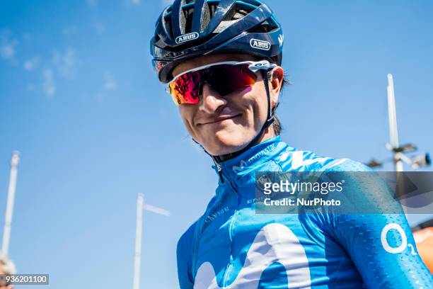 Winner A. Of MOVISTAR TEAM 98th Volta Ciclista a Catalunya 2018 / Stage 3 Sant Cugat - Camprodon of 153km during the Tour of Catalunya, March 21th of...