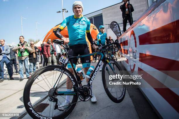 Nikita of ASTANA PRO TEAM 98th Volta Ciclista a Catalunya 2018 / Stage 3 Sant Cugat - Camprodon of 153km during the Tour of Catalunya, March 21th of...
