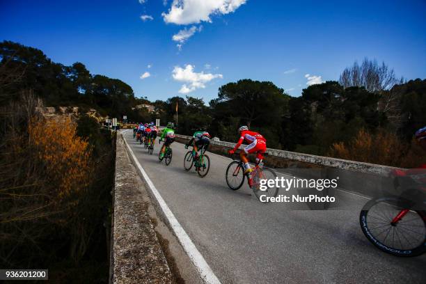 Daniel of COFIDIS, SOLUTIONS CREDITS 98th Volta Ciclista a Catalunya 2018 / Stage 3 Sant Cugat - Camprodon of 153km during the Tour of Catalunya,...