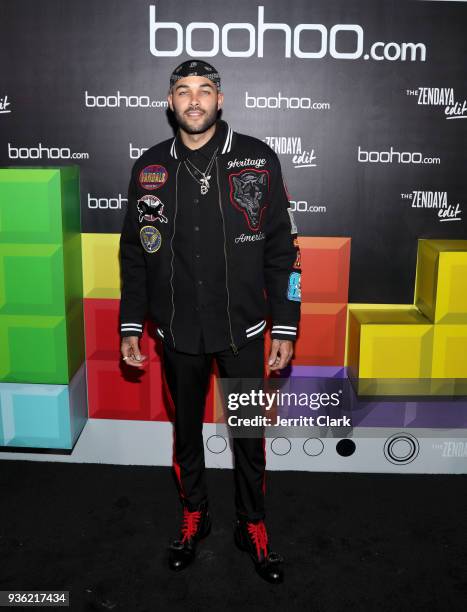 Don Benjamin attends the launch of the boohoo.com spring collection and the Zendaya Edit at The Highlight Room at the Dream Hollywood on March 21,...