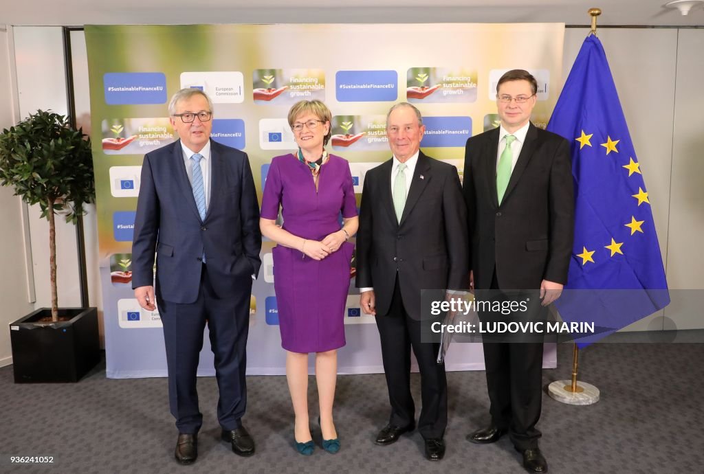 BELGIUM-EU-FINANCE-ENVIRONMENT-CONFERENCE