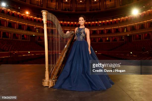 Myleene Klass launches the Classic BRIT Awards 2018 at the Royal Albert Hall on March 20, 2018 in London, England. The ceremony returns for the first...