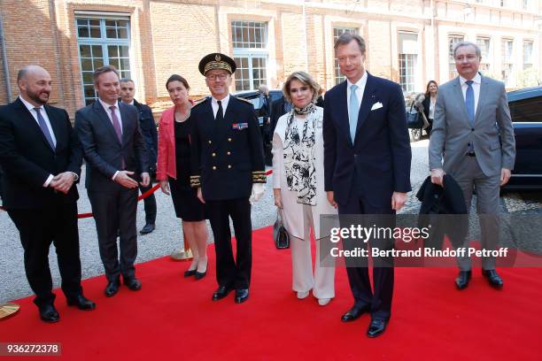 Deputy Prime Minister and Minister of the Economy of Luxembourg, Etienne Schneider, French State Secretary to the Minister of Europe and Foreign...