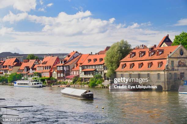 Germany, Bavaria, Bamberg, Area on the Regnitz known as Little Venice.