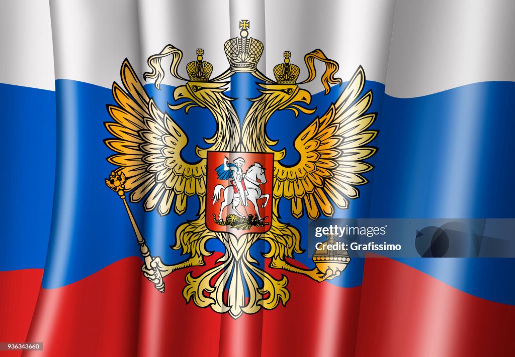 Russia Illustration Of Russian Flag High-Res Vector Graphic - Getty Images